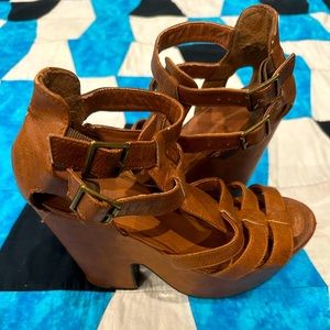 Make Me Chic Wild Diva Chunky Summer Heel, PERFECT for any look